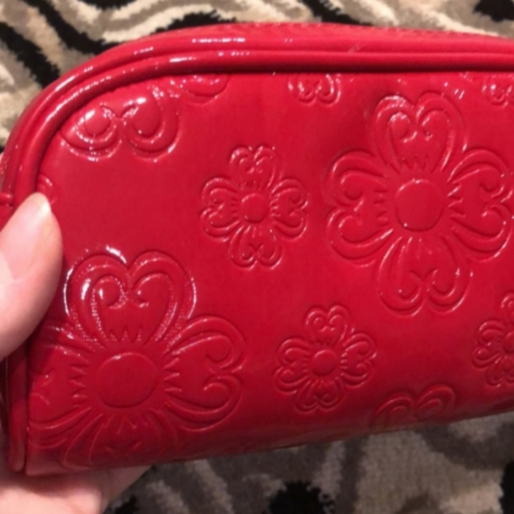 Makeup/Cosmetic Bag - Red - Picture 2 of 3